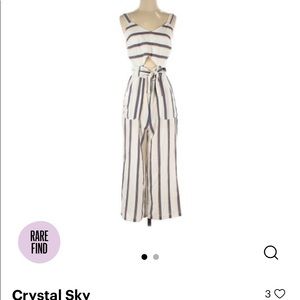 crystal sky jumpsuit
